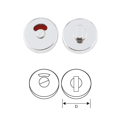 ALUMINIUM BATHROOM INDICATOR