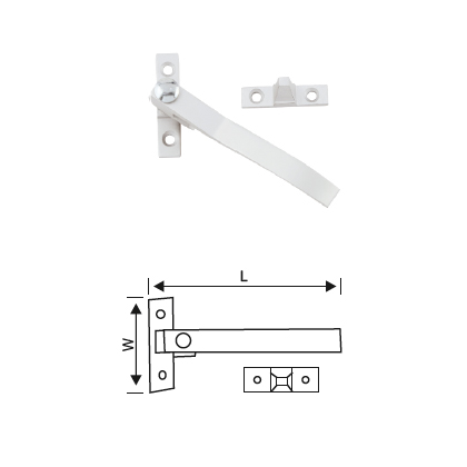 ALUMINIUM CASEMENT FASTENER