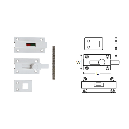 ALUMINIUM INDICATOR BOLT