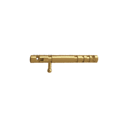 BRASS BARREL TOWER BOLT 4\