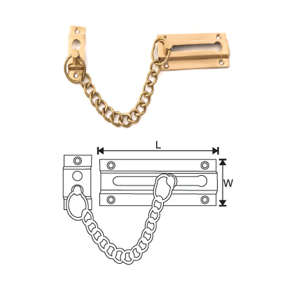 BRASS DOOR CHAIN