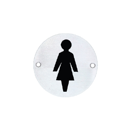 FEMALE SIGNAGES & PICTOGRAM (ROUND & RECTANGULAR)