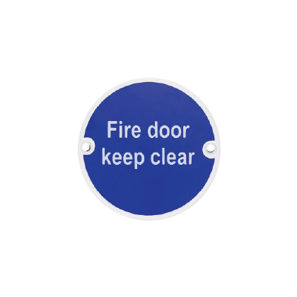 FIRE DOOR SIGNAGES & PICTOGRAM (ROUND & RECTANGULAR)