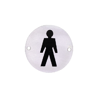 MALE SIGNAGES & PICTOGRAM (ROUND & RECTANGULAR)