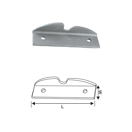 MILD STEEL CENTRAL CLOSING GATE CATCH