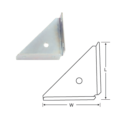 MILD STEEL CORNER BRACKET