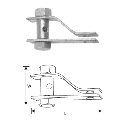 MILD STEEL FERRULE LOCKING STRAINER