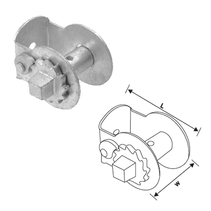 MILD STEEL RATCHET STRAINER