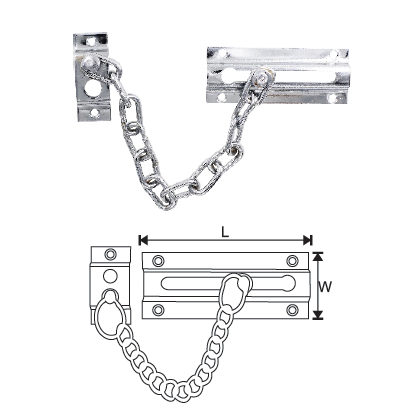 MILD STEEL SECURITY DOOR CHAIN