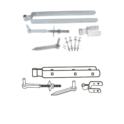 MILD STEEL STANDARD FIELD GATE SET