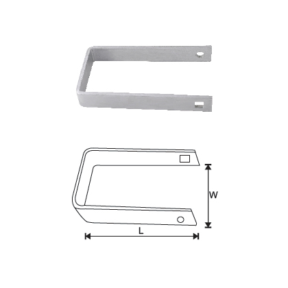 MILD STEEL THROWOVER GATE LOOPS