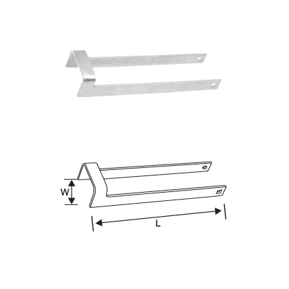 MILD STEEL THROWOVER GATE LOOPS