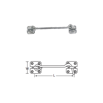 MILD STEEL WIRE CABIN HOOK